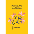 Prayers and Meditations