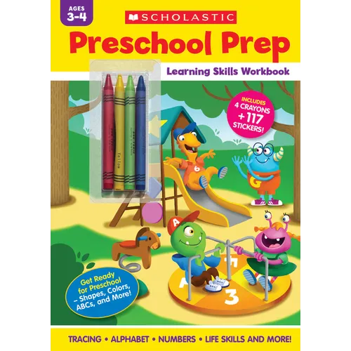 Preschool Prep Learning Skills Workbook