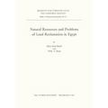 Natural Resources and Problems of the Land Reclamation in Egypt