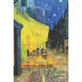 Van Gogh Schrift: Caféterras bij Nacht in Arles Trendy & Hip Notitieboek Ideaal Voor School, Studie, Recepten of Wachtwoorden