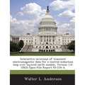 Interactive Inversion of Transient Electromagnetic Data for a Central-Induction Loop Over Layered Earth Models, Version 1.0: Usgs Open-File Report 93-