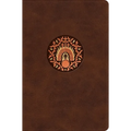 ESV the Biggest Story Holy Bible for Kids (Trutone, Brown, Living Hope Design, Thumb Indexed)