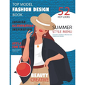 Top Model Fashion Design Book: How to be a fashion designer, fashion coloring book, fashion illustration, inspiration and technique, 52 hot looks sum