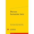 Boccace Humaniste Latin