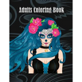 Adults Coloring Book: Women Coloring Books Relaxation, Sugar Skull, Women Large Print (Dover Coloring Books)