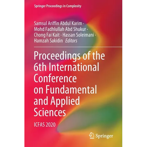 Proceedings of the 6th International Conference on Fundamental and Applied Sciences: Icfas 2020