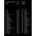 Gonzalez Haase AAS: 475-001 2020-1999