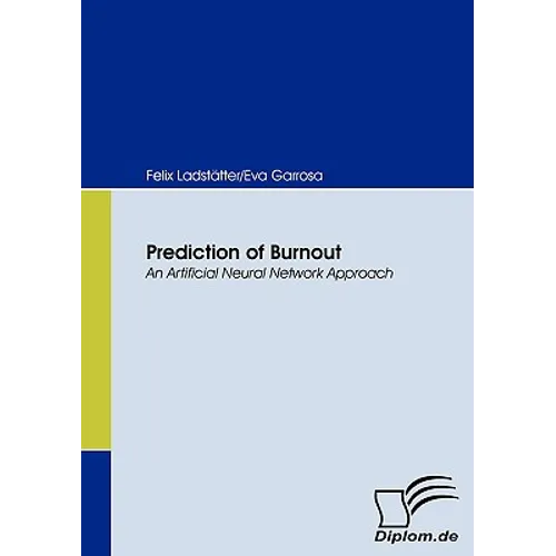 Prediction of Burnout - Paperback