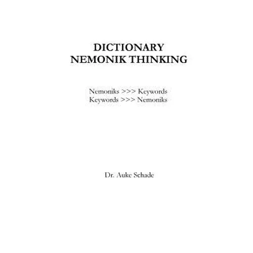 Dictionary Nemonik Thinking
