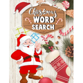 Christmas word search.: Easy Large Print word search Puzzle Book for Adults, Kids & Everyone for the 25 Days of Christmas.