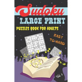 Sudoku Large Print Puzzles Book for Adults - Easy to Hard: Sudoku Book with One Puzzle Per Page - 101 Puzzles - 3 Levels - Volume 2 - 5,5 x 8,5 inch