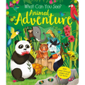 What Can You See? Animal Adventure: With Peek-Through Pages and Fun Facts!