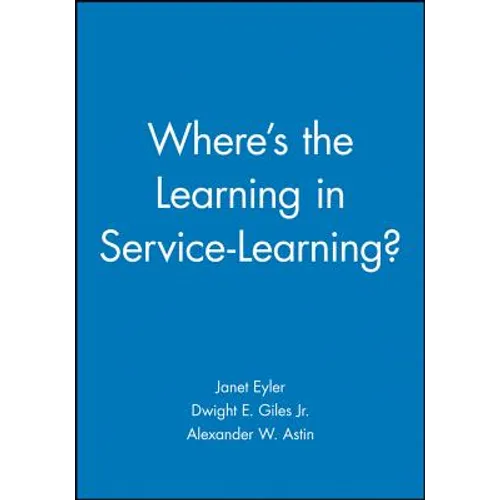 Where's the Learning in Service-Learning?