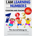 I Am Learning Numbers: Counting And Tracing: The Kindergarten Writing Book For Kids With Animals to Learn How To Count and Trace Numbers With