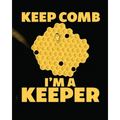 Keep Comb I'm A Keeper: Beekeeping Log Book Apiary Queen Catcher Honey Agriculture