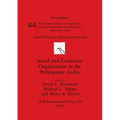 Social and Economic Organization in the Prehispanic Andes