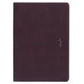 NLT Holy Bible Everyday Devotional Bible for Men New Living Translation, Vegan Leather, Cross Emblem