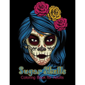 Sugar Skulls Coloring Book for Adults: 50 beautiful dia de los muertos designs - Day of the Dead large size 8.5x11''