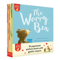 Ten Stories to Explore Feelings: Baa! Moo! What Will We Do?; Blue Monster Wants It All; Little Why; No More Cuddles!; No!; Tickly Octopus; Tiny Tantru