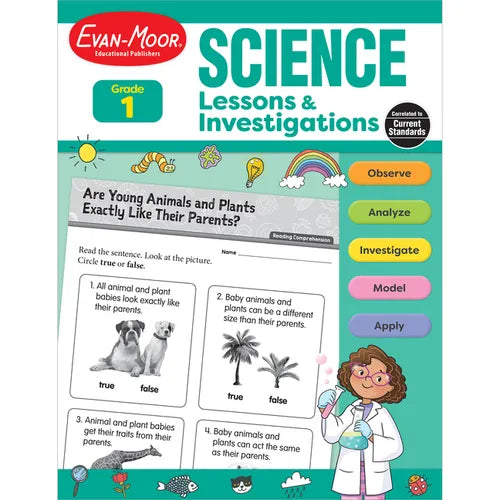 Science Lessons and Investigations, Grade 1