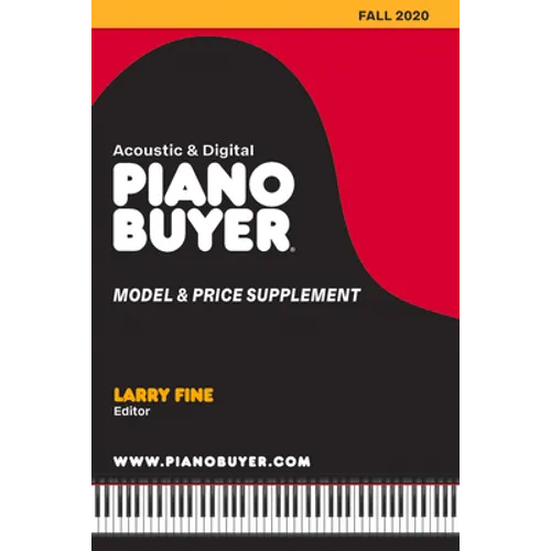 Piano Buyer Model & Price Supplement / Fall 2020