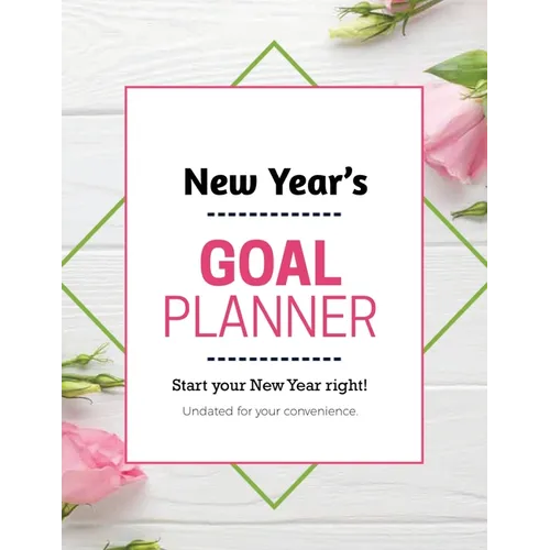 Goal Planner: Daily, Weekly & Monthly, Goals Setting Journal, Undated, Track & List Personal Life Goals, Success Gift, Book