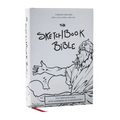 The Sketchbook Bible: The Complete Bible with Hundreds of Illustrations (Nkjv, Hardcover, Red Letter, Comfort Print)