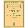 Czerny - 40 Daily Exercises, Op. 337: Schirmer Library of Classics Volume 149 Piano Technique