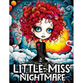 Little Miss Nightmare: A Coloring Book Featuring Cute Spooky Girls on a Mysterious Journey for Stress Relief & Relaxation