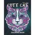 Cute Cat Coloring Book: Stress Relieving Design for Girls, Teen and Adults Coloring Book Easy to Color