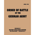 Order of Battle of the German Army, April 1943