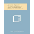 Advanced Ordinary Differential Equations: Institute For Mathematics And Mechanics, New York University, 1948-1949