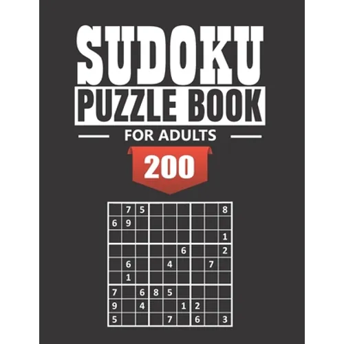 Sudoku Puzzle Book for Adults: 200 Easy to Insane Sudoku Puzzles with Solutions paperback game suduko puzzle books for adults large print sudoko puzz