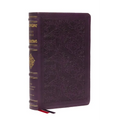 NKJV Large Print Reference Bible, Purple Leathersoft, Red Letter, Comfort Print (Sovereign Collection): Holy Bible, New King James Version