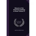 Memoirs of the American Academy in Rome Volume 27