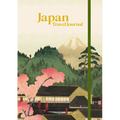 Japan Travel Journal: A5 (14.8 X 21 CM) Hardcover Travel Diary for 10 Trips with Prompts, Planning Pages and Keepsake Stor