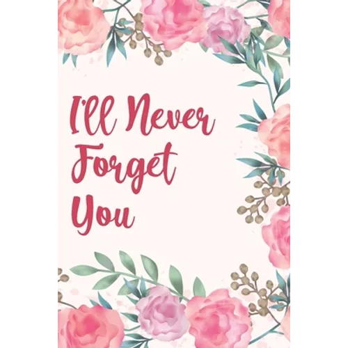 I'll Never Forget You: Discrete Internet Password Manager to Keep Your Private Information Safe With Beautiful Floral Motif