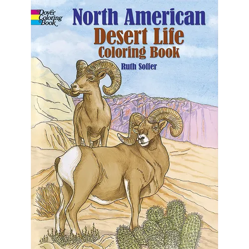 North American Desert Life Coloring Book