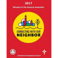 2017 Minutes of the General Assembly Cumberland Presbyterian Church