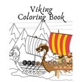 Viking Coloring Book: warrior mythology ships for kids