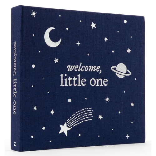 Welcome, Little One: A Keepsake Baby Journal and Baby Memory Book for Monthly Milestones and Memorable Firsts