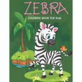 Zebra coloring book for kids: Kids coloring book with flower collection, stress remissive, and relaxation.