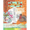 Happy THANKSGIVING adult coloring & activity book. A Thanksgiving variety puzzle book with word search, crossword, sudoku, Mazes, and a Thanksgiving c