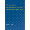 Asymptotic Developments of Functions Defined by Maclaurin Series