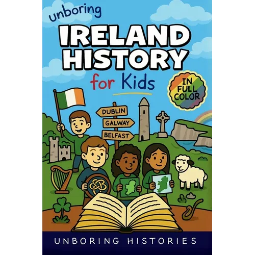 Unboring Ireland History for Kids: Funny, Interesting, Concise Guide to Ireland's History, Legends, and Wild True Stories You Won't Believe Are Real