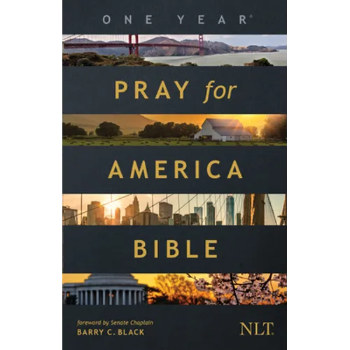 The One Year Pray for America Bible NLT (Softcover)