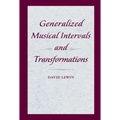 Generalized Musical Intervals and Transformations
