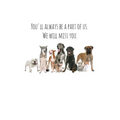 You'll always be a part of us. We will miss you.: Perfect goodbye gift for coworker that is leaving / going away gift for your co worker, boss, manage