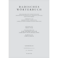 Band V/Lieferung 86: Badisches Wörterbuch.