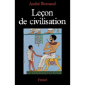Leçon de civilisation